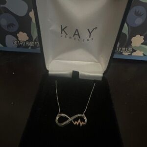 Kay's heartbeat necklace